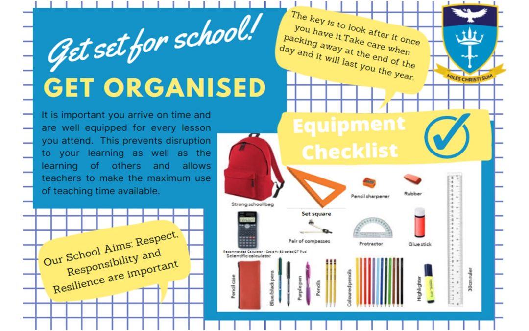 Back to School – Get Organised!